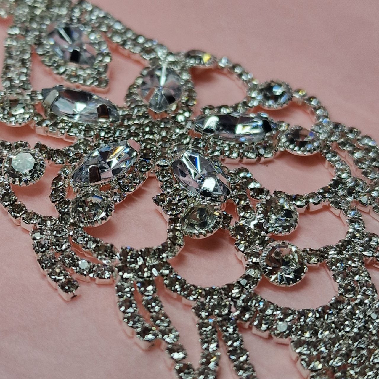 Crystal Chandelier Statement Earrings | Bridal Rhinestone Tassel Earrings