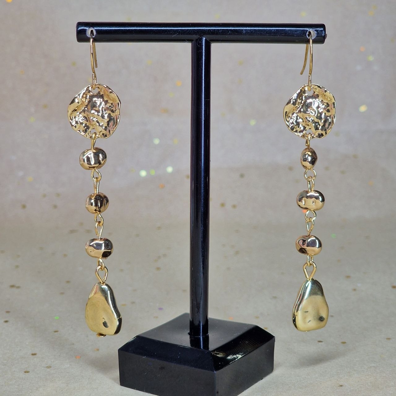 Gold Statement Drop Earrings That Turn Heads