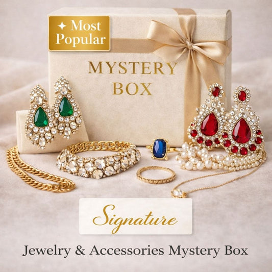 4-Piece Signature Mystery Jewellery Box – Luxury Fashion Set