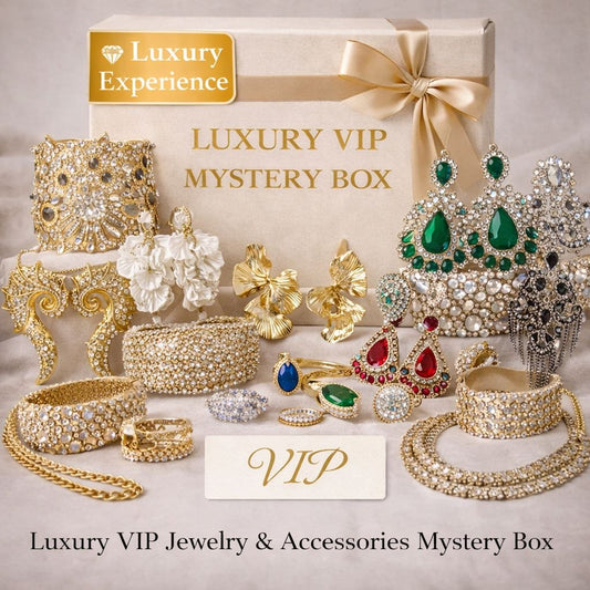 8-Piece VIP Luxury Mystery Jewellery Box – Exclusive Jewellery Bundle